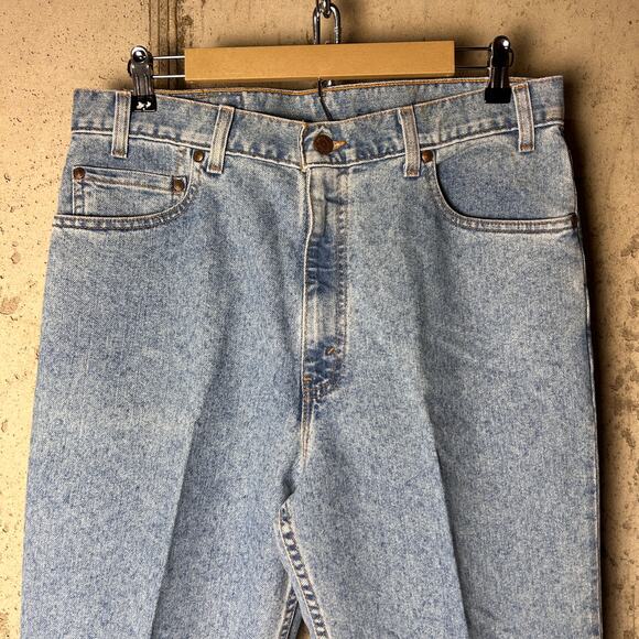 NWT Vintage Levi's Brown Tab 540 36 x 32 Relaxed Fit Denim Jeans - Picture 3 of 10